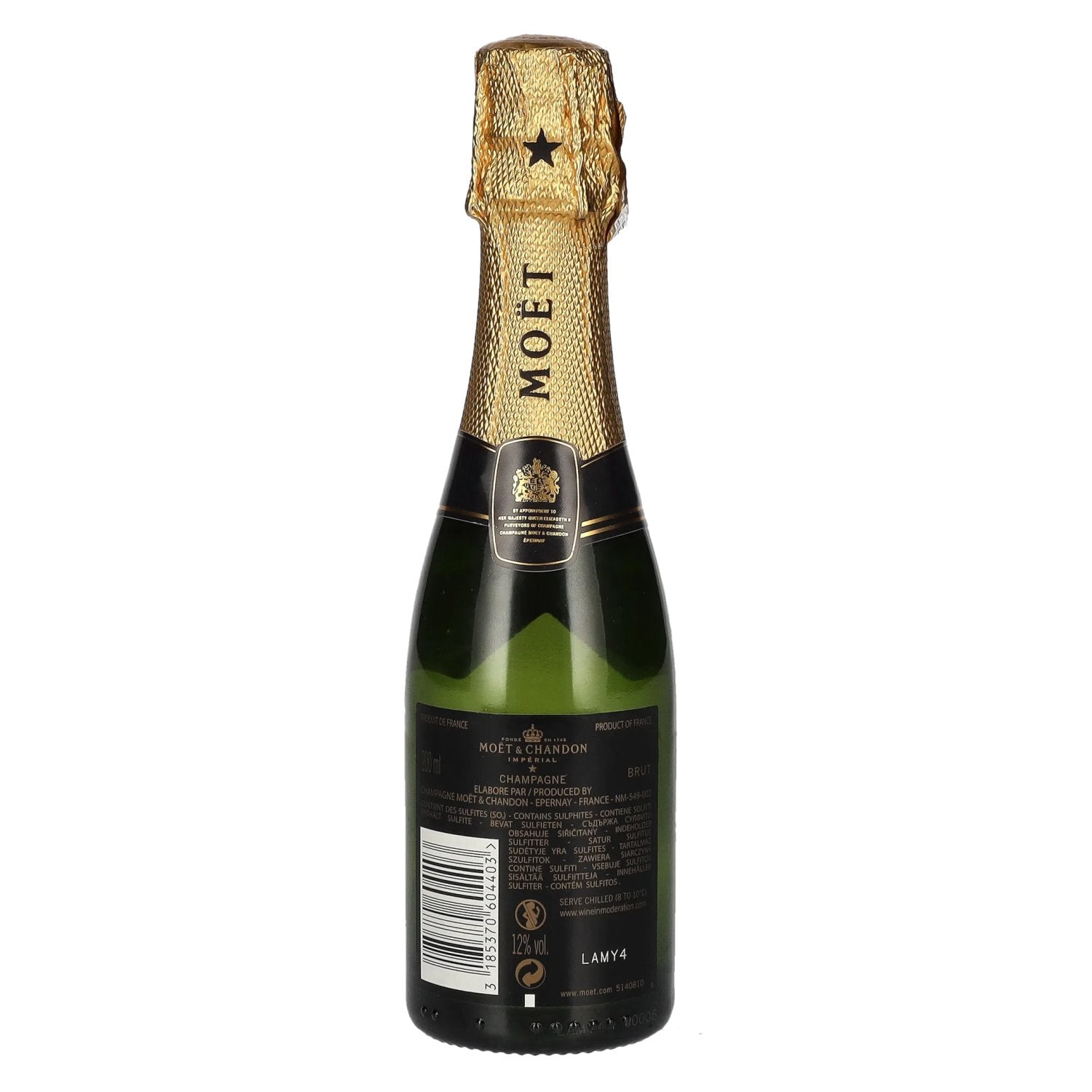 Moët & Chandon Champagne IMPÉRIAL Brut 12,5% Vol. 0,2l