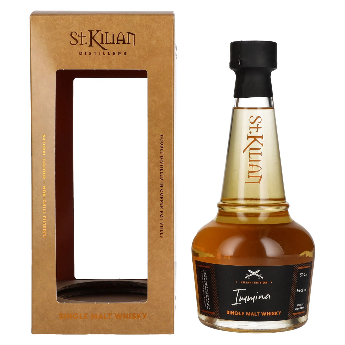 St. Kilian Kiliani Edition IMMINA Single Malt Whisky 46% Vol. 0.5L in Gift Box