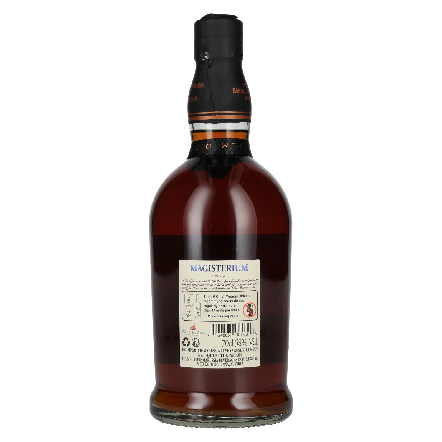 Foursquare 16 Years Old MAGISTERIUM Single Blended Rum 58% Vol. 0.7l