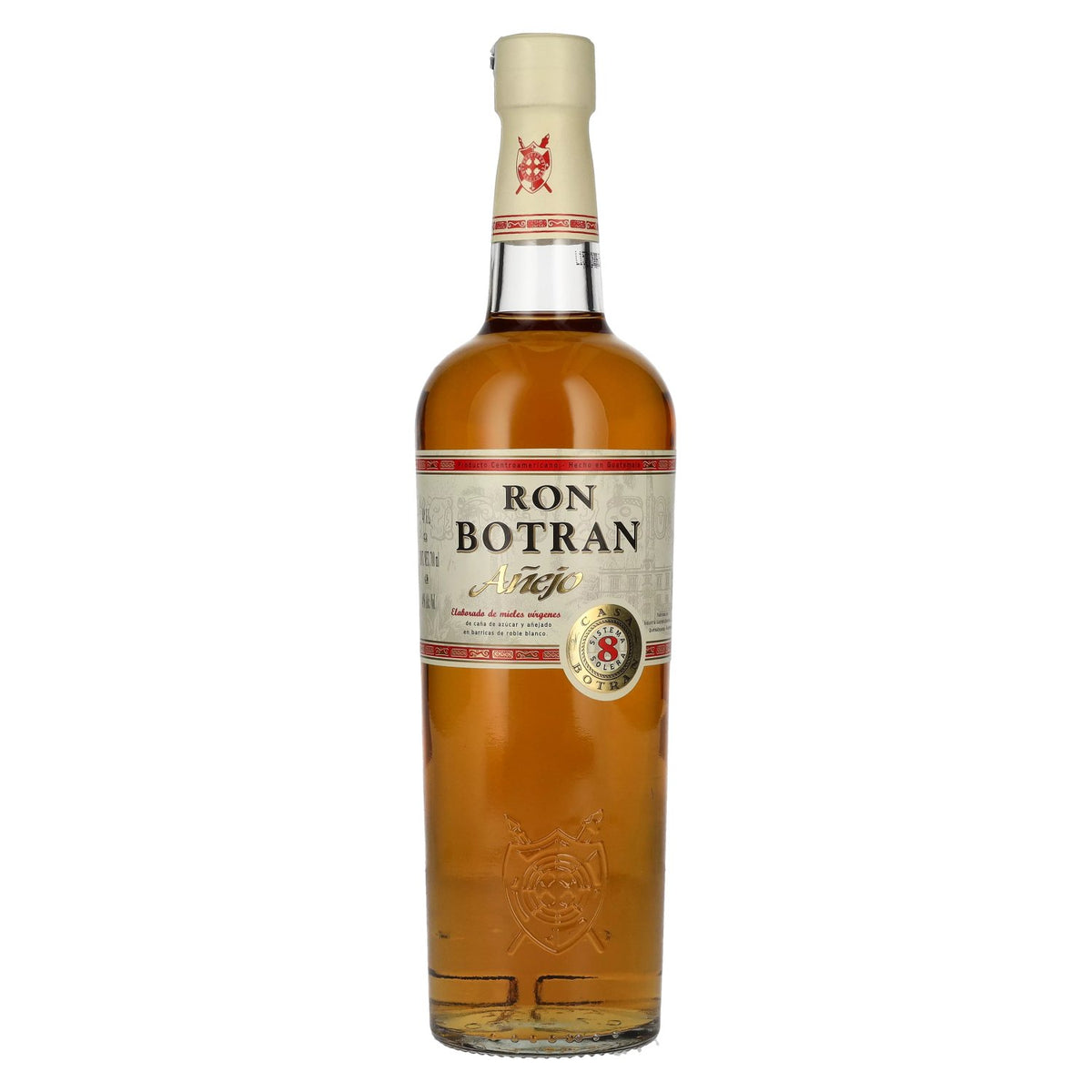 Botran Ron Añejo 8 Sistema Solera 40% Vol. 0,7l