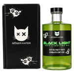 BÖSER KATER Black Light Neon Lime Gin 40% Vol. 0.5l in Gift Box