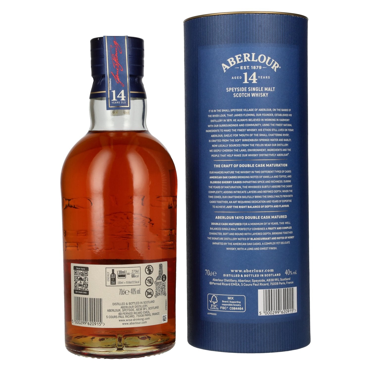 Aberlour 14 Years Old DOUBLE CASK MATURED Batch 012 40% Vol. 0,7l in Geschenkbox