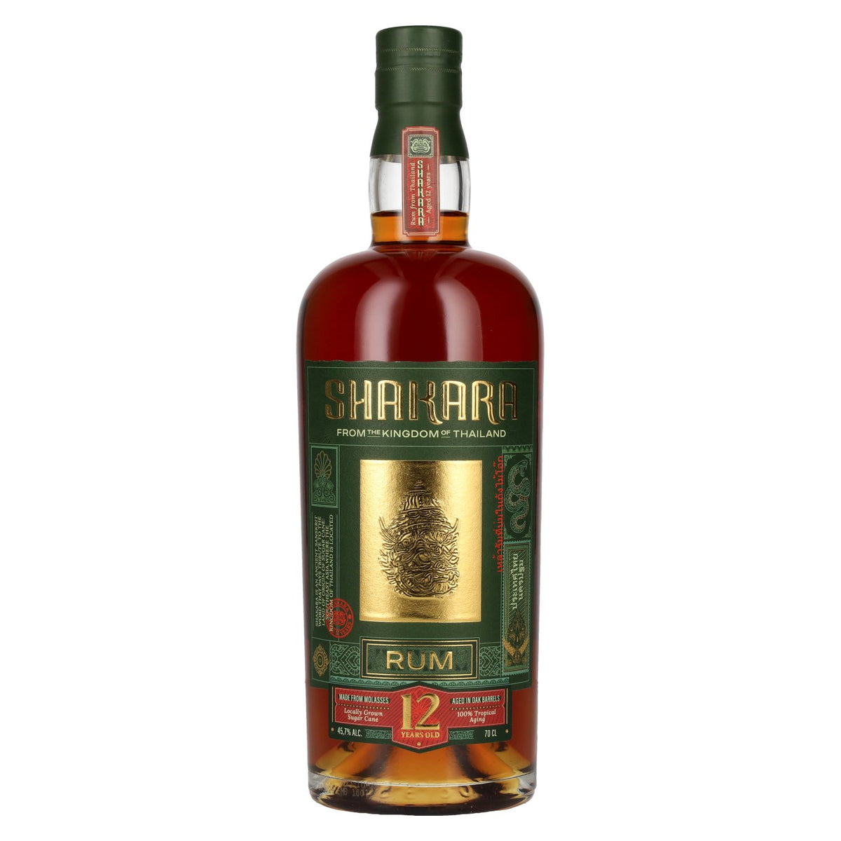 SHAKARA 12 Years Old Thailand Rum 45.7% Vol. 0.7l