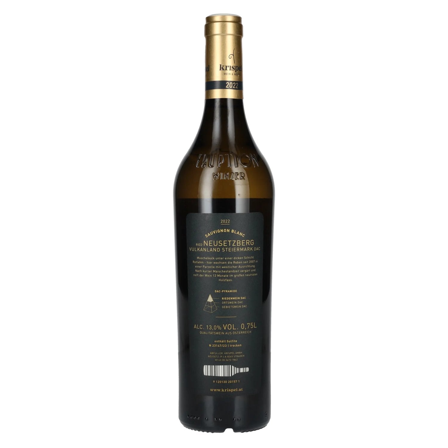 KRISPEL Sauvignon Blanc Ried Neusetzberg Vulkanland Steiermark DAC 2022 13% Vol. 0,75l