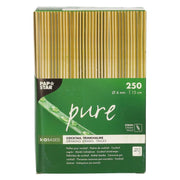 Organic Straw Straws 15 cm 250 pieces