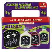 Kleiner Feigling Jubel-Mix 15.4% Vol. 12x0.02l with 2 bottles Apple Vanilla 0.02l