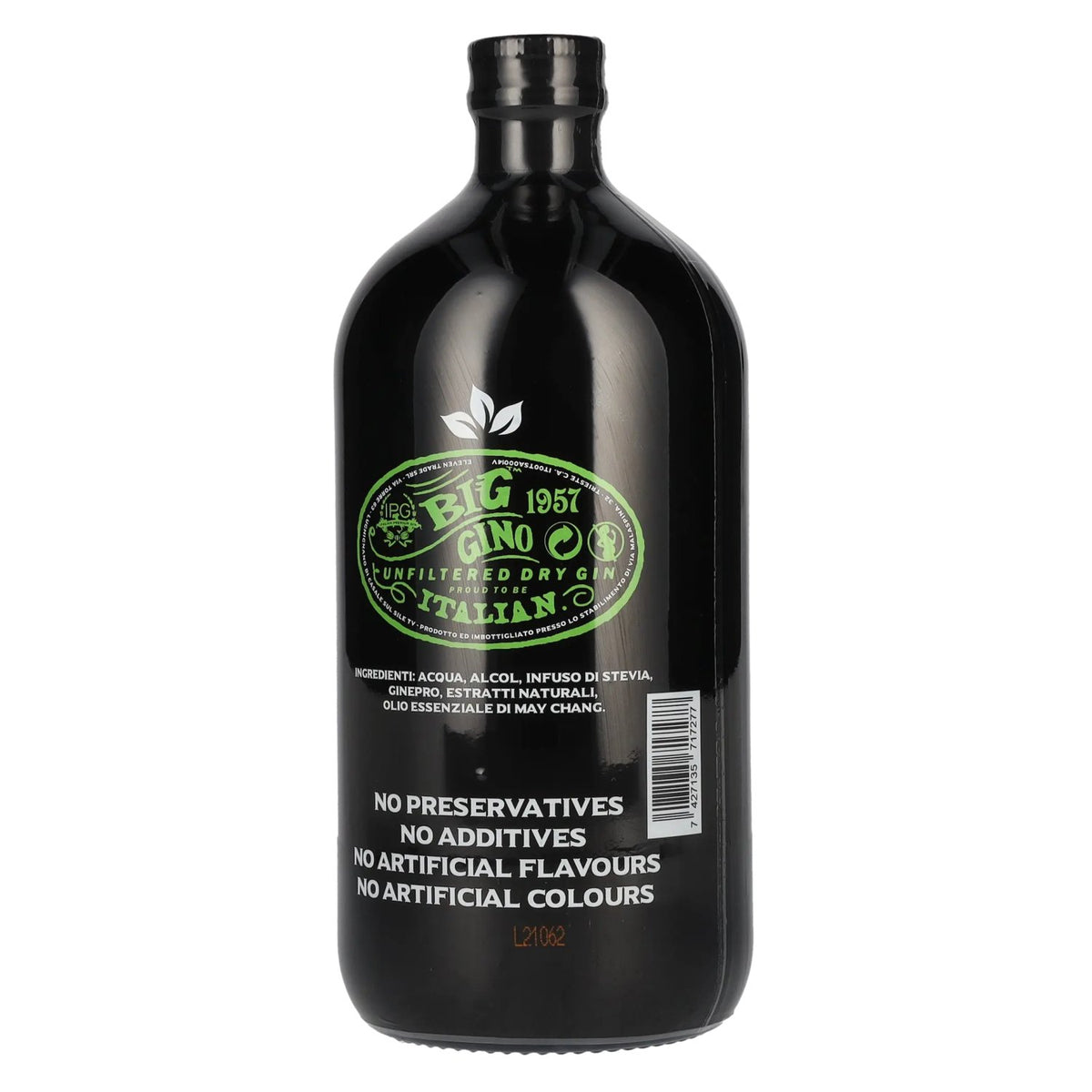 Big Gino Gin MAY CHANG 45% ABV 1 litre