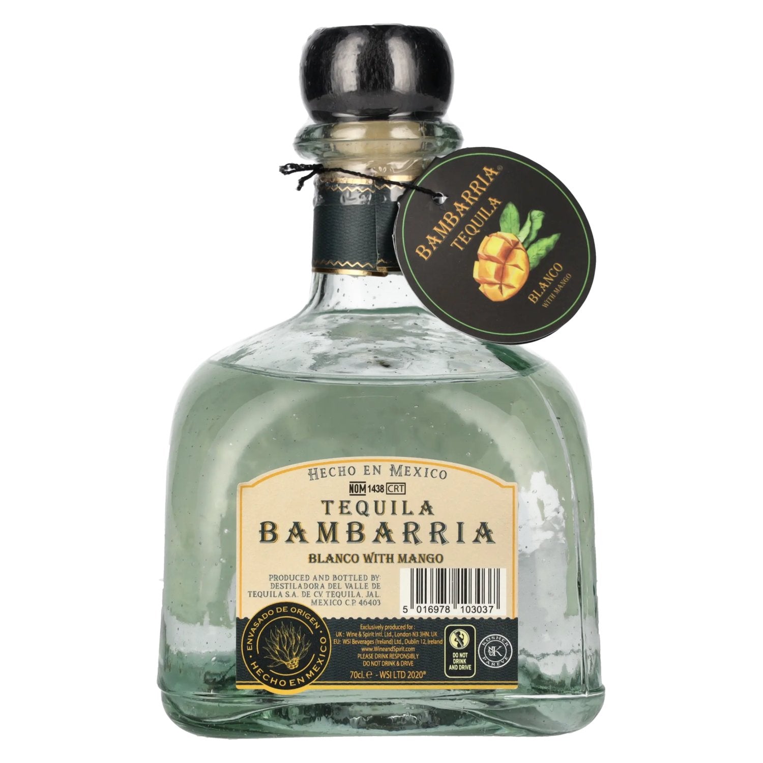 Bambarria Square White MANGO 35% Vol. 0.7L