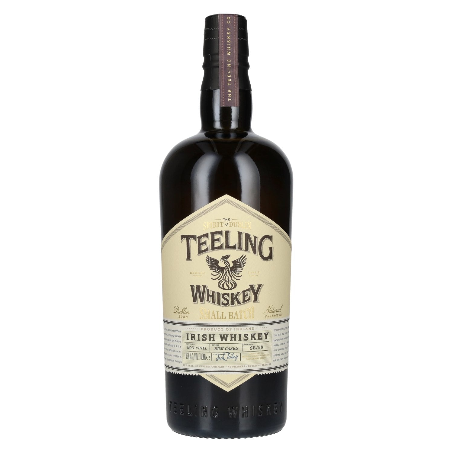 Teeling Whiskey SMALL BATCH Irish Whiskey Rum Cask 46% Vol. 0.7l