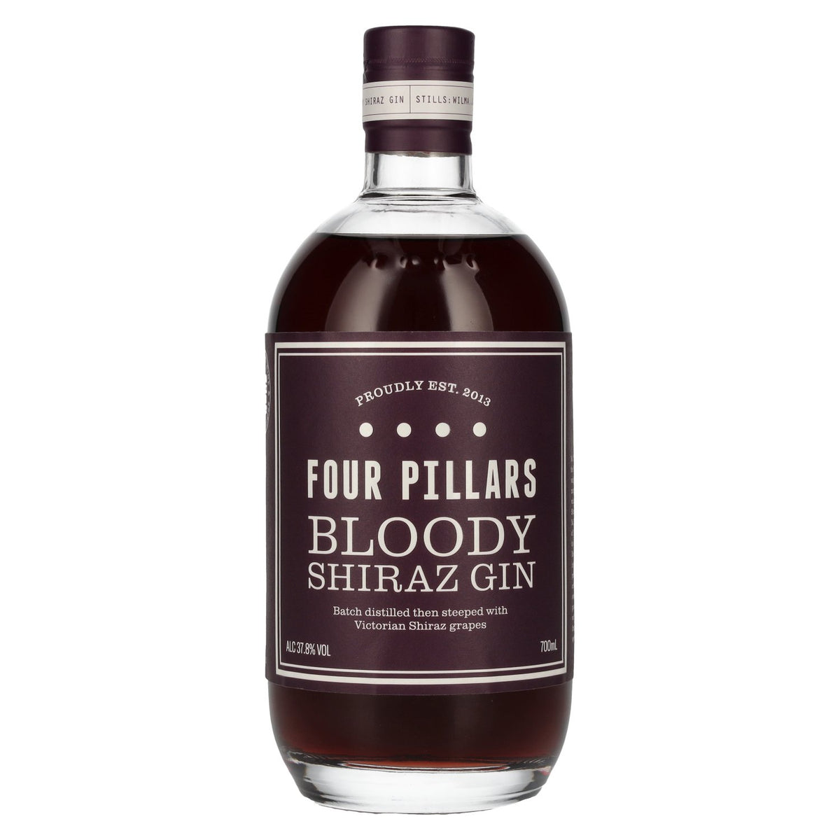 Four Pillars BLOODY SHIRAZ Gin 37.8% Vol. 0.7l
