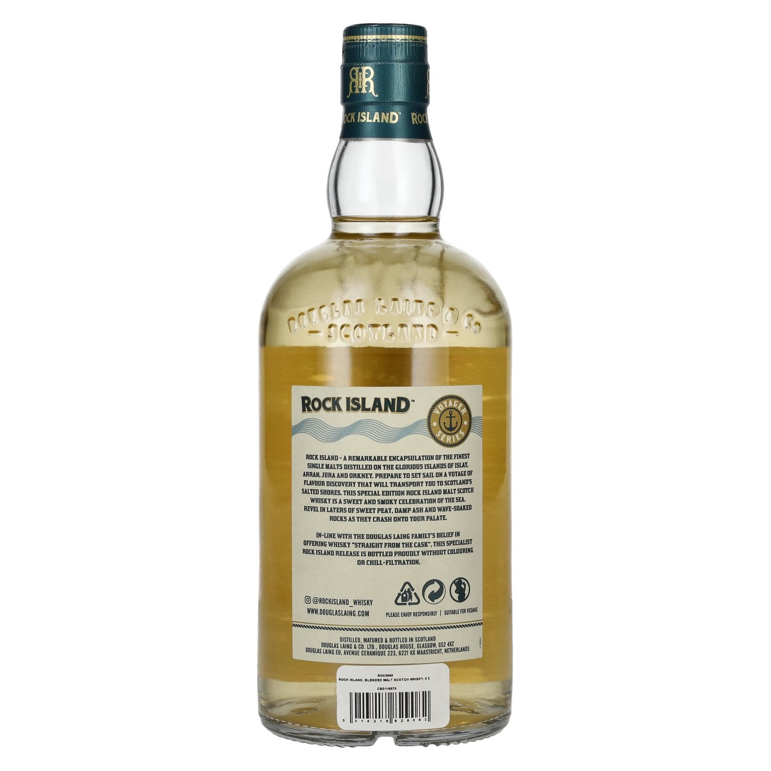 Douglas Laing ROCK ISLAND The Cologne Edition Blended Malt Limited Edition 48% Vol. 0.7l