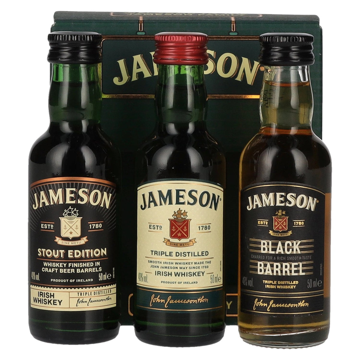 Jameson Irish Whiskey Tasting Set 40% Vol. 3x0.05l