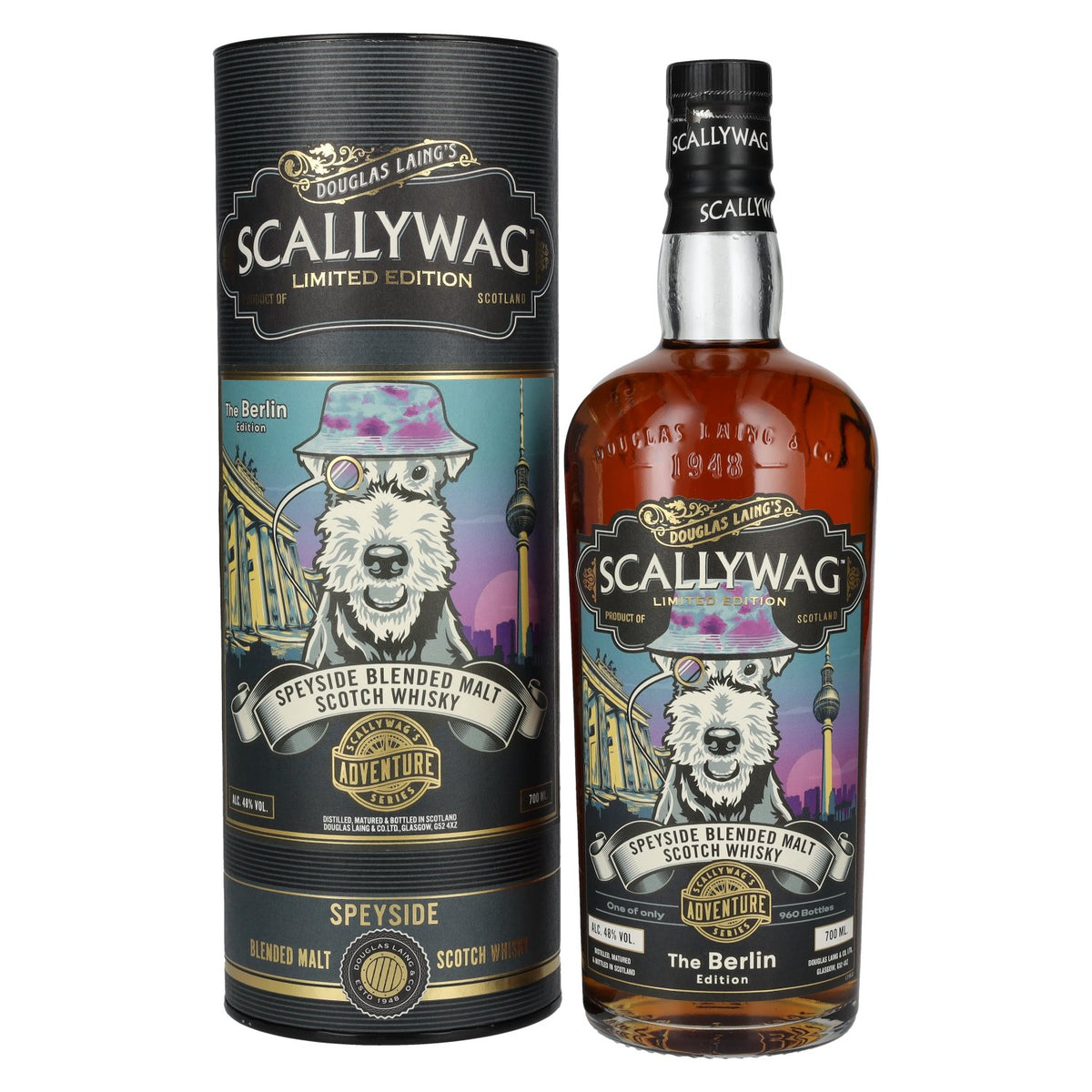 Douglas Laing SCALLYWAG The Berlin Limited Edition 48% Vol. 0,7l in Geschenkbox