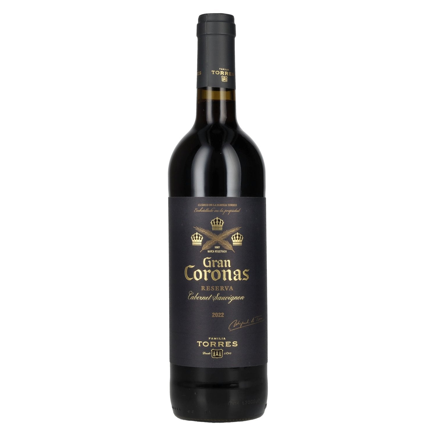 Torres Gran Coronas Cabernet Sauvignon Reserva 2022 14% Vol. 0.75l
