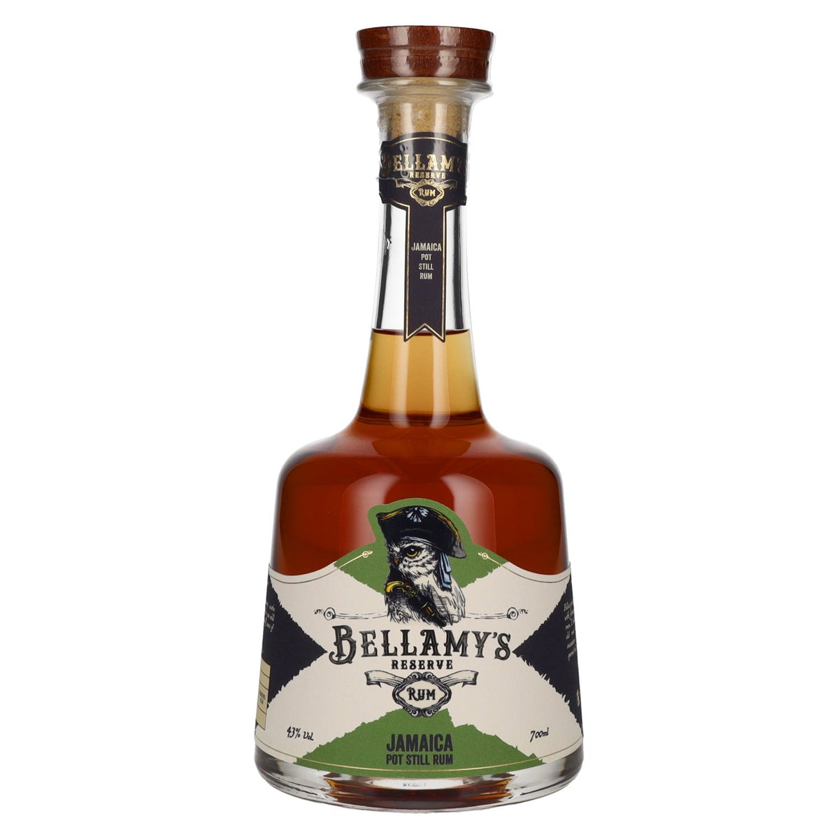 Bellamy's Reserve JAMAICA Pot Still Rum 43% Vol. 0,7l