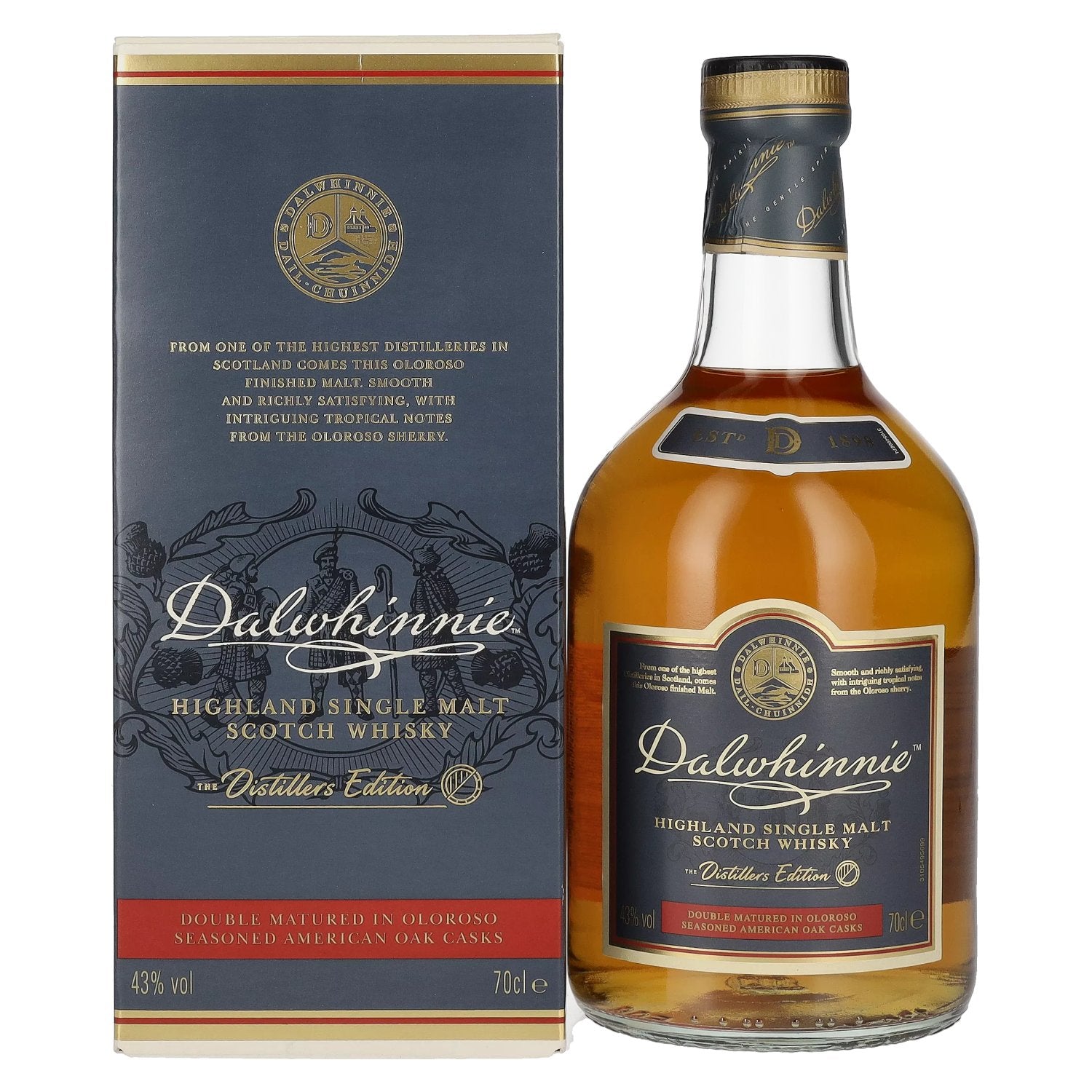 Dalwhinnie The Distillers Edition Double Matured 43% Vol. 0.7l in Gift Box