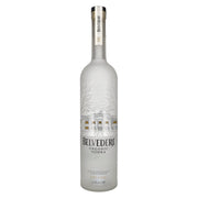 Belvedere Organic Vodka 40% ABV 3l + LED light sticker