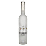 Belvedere Organic Vodka 40% ABV 3l + LED light sticker