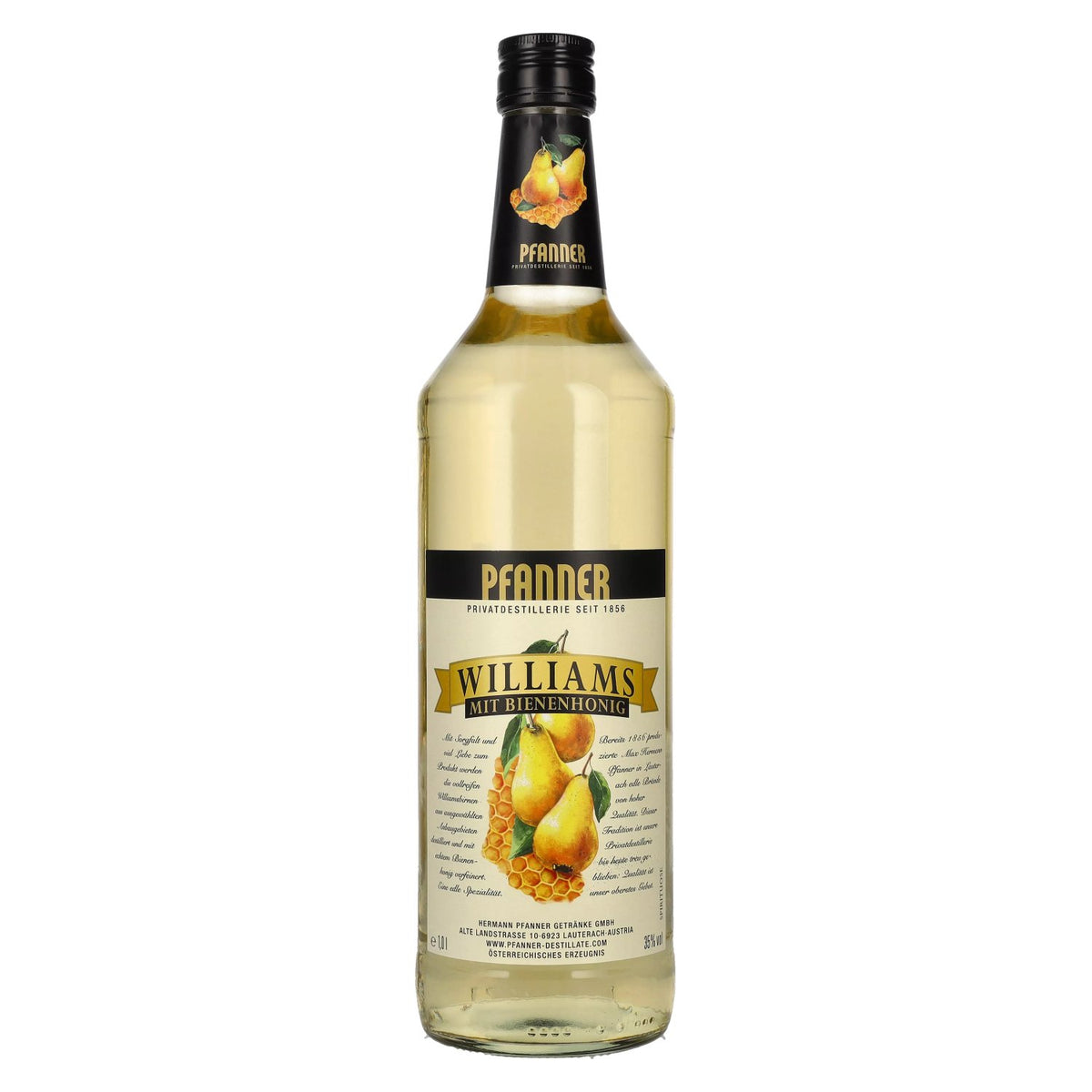 Pfanner Williams Pear with Honey 35% Vol. 1L