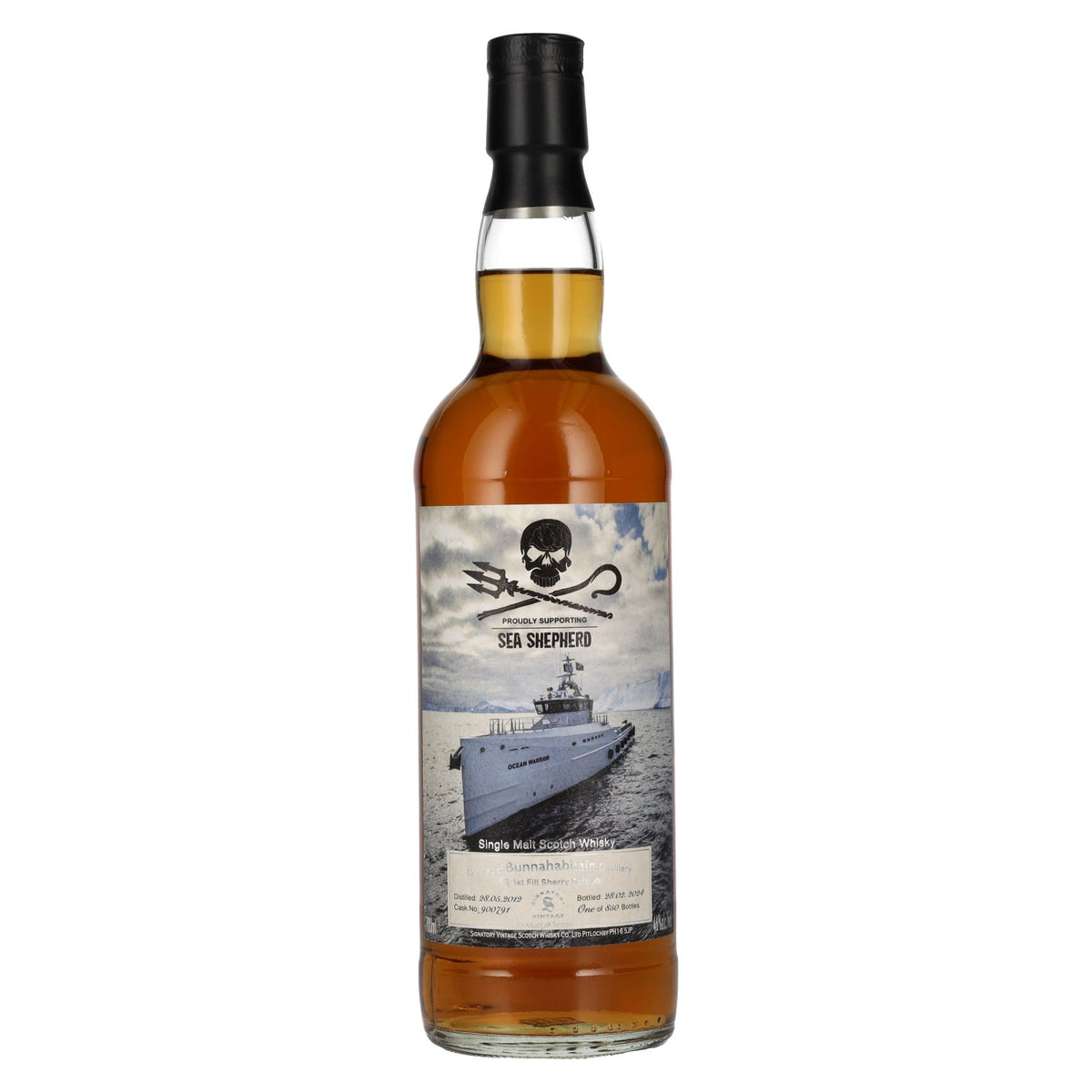 Signatory Vintage BUNNAHABHAIN 11 Years Old Single Malt Sea Shepherd 2012 46% Vol. 0.7l