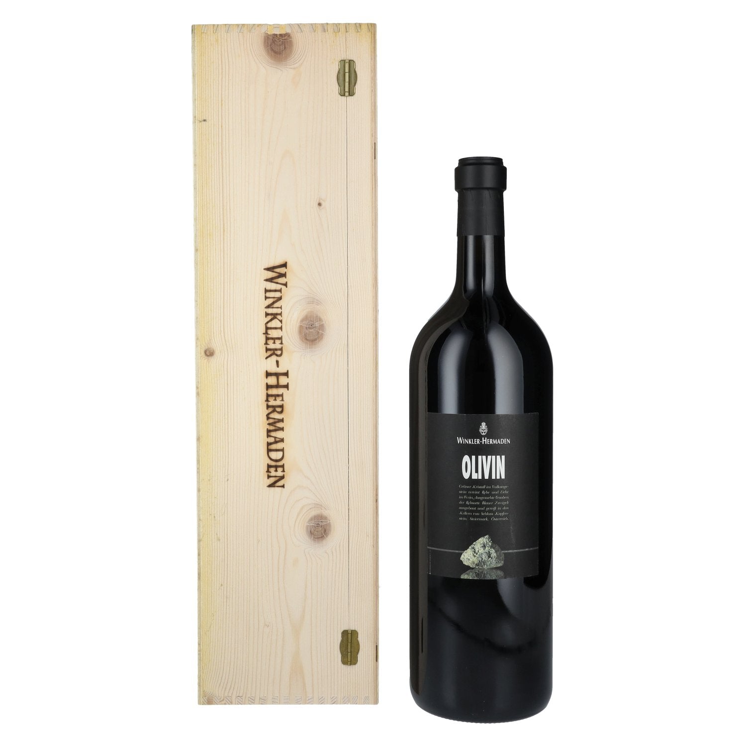 Winkler-Hermaden Olivin 2021 14% Vol. 3l in wooden box