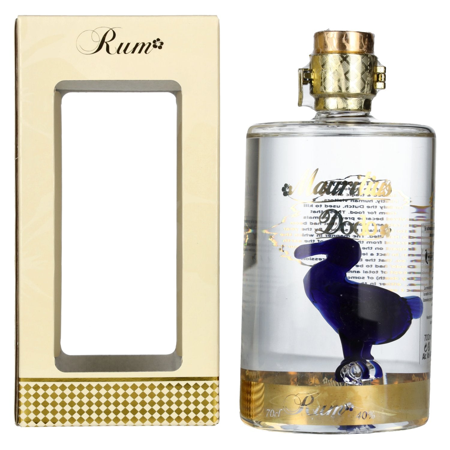Mauritius Dodo White Coconut Rum 40% Vol. 0.7l in Gift Box