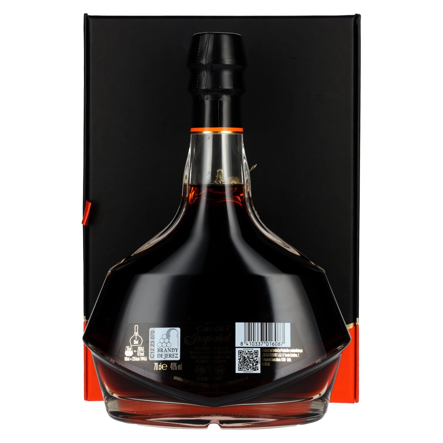 Carlos I Imperial X.O. Solera Gran Reserva Brandy de Jerez 40% Vol. 0.7l in gift box