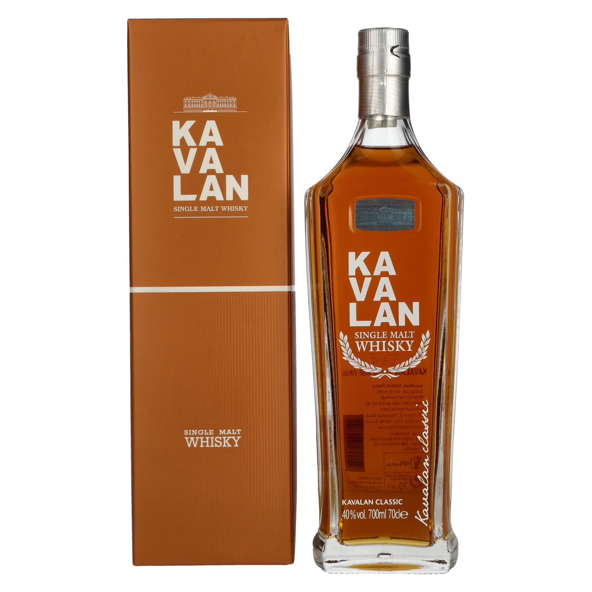 Kavalan Classic Single Malt Whisky 40% Vol. 0.7L in Gift Box