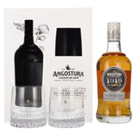 Angostura 1919 Premium Gold Rum Deluxe Aged Blend 40% Vol. 0.7l in Gift Box with 2 Glasses