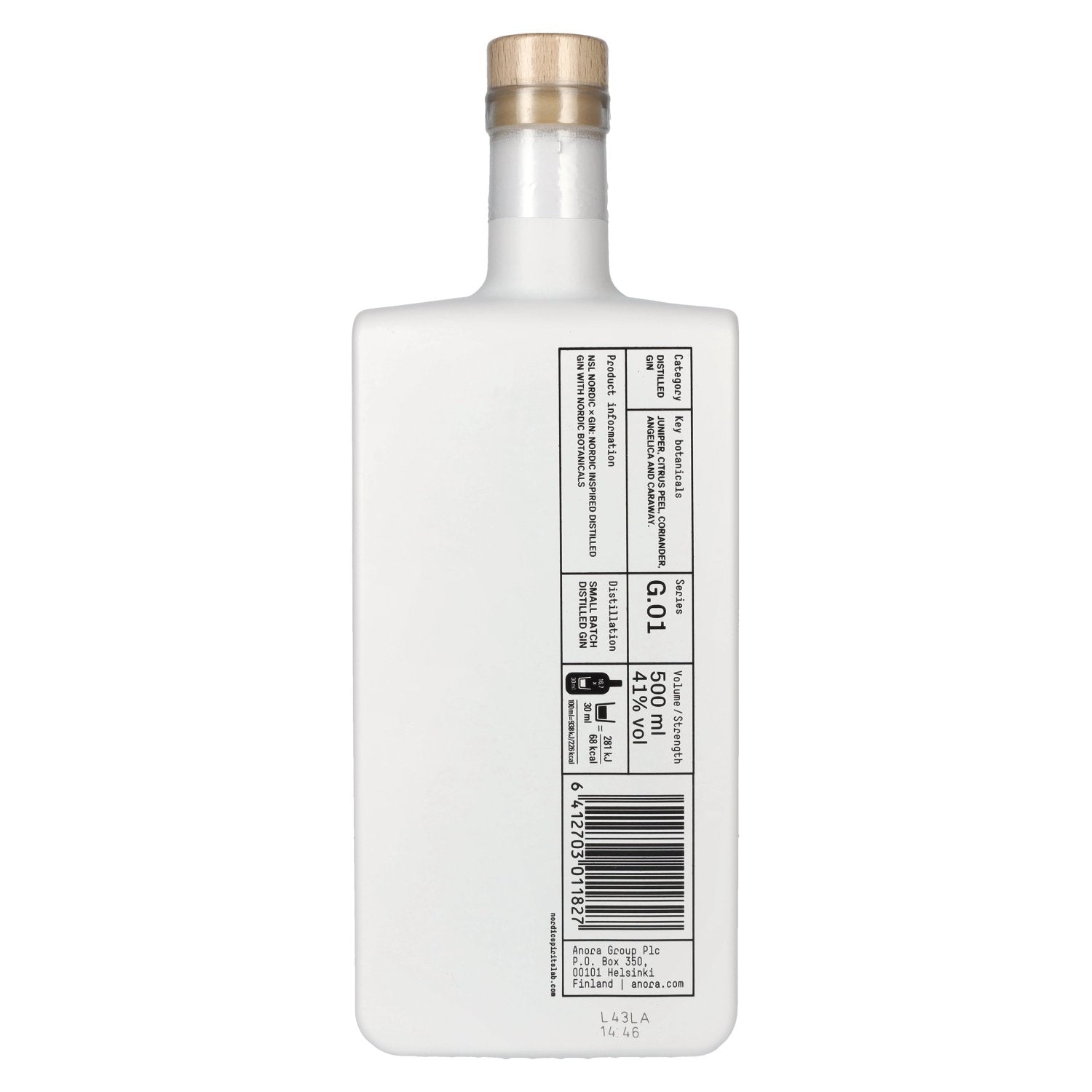 Nordic Spirits Lab Distilled Gin 41% Vol. 0,5l