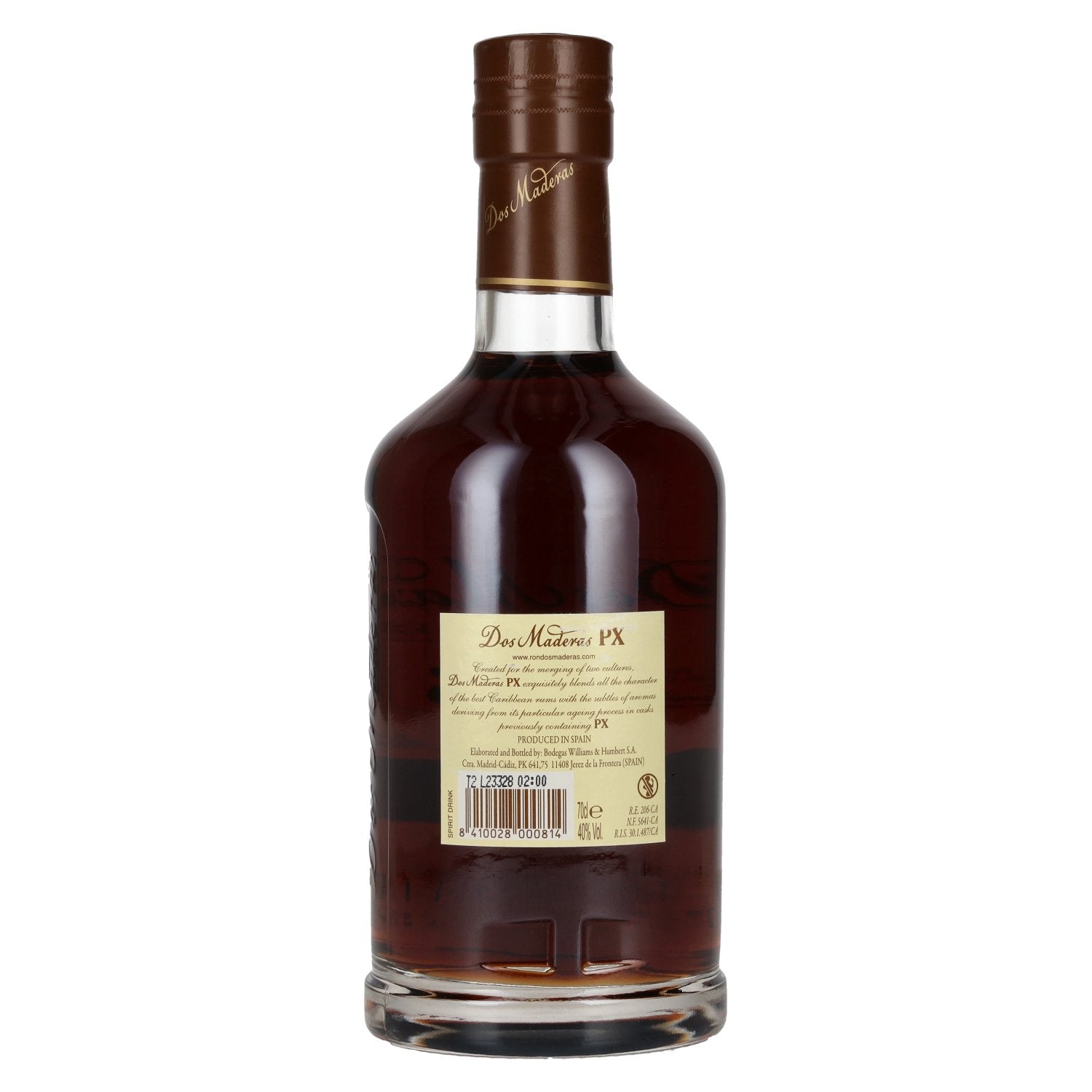 Dos Maderas PX 5+5 Years Old Triple Aged Spirit Drink 40% vol. 0.7 l