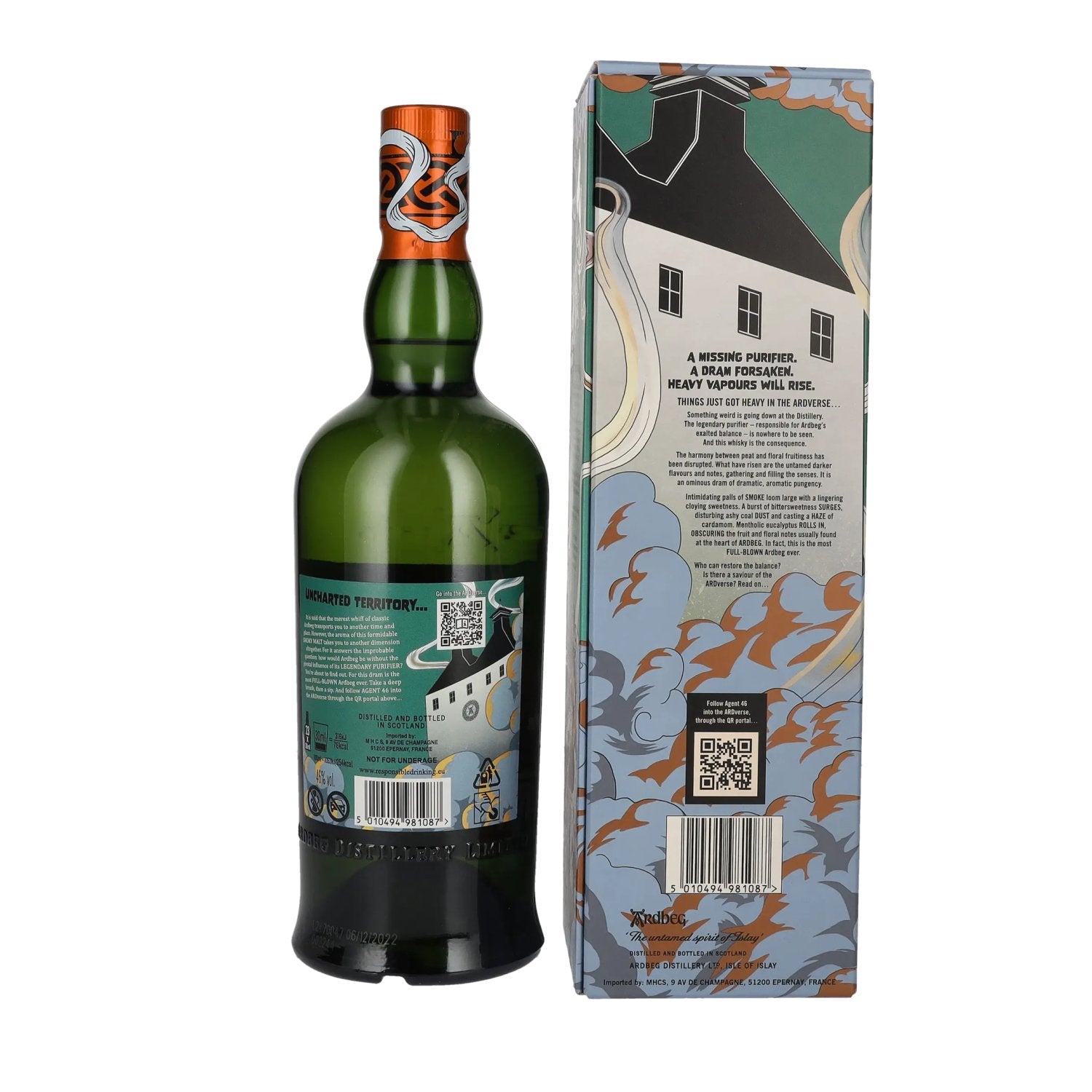 Ardbeg HEAVY VAPOURS Islay Single Malt 46% Vol. 0.7l in gift box