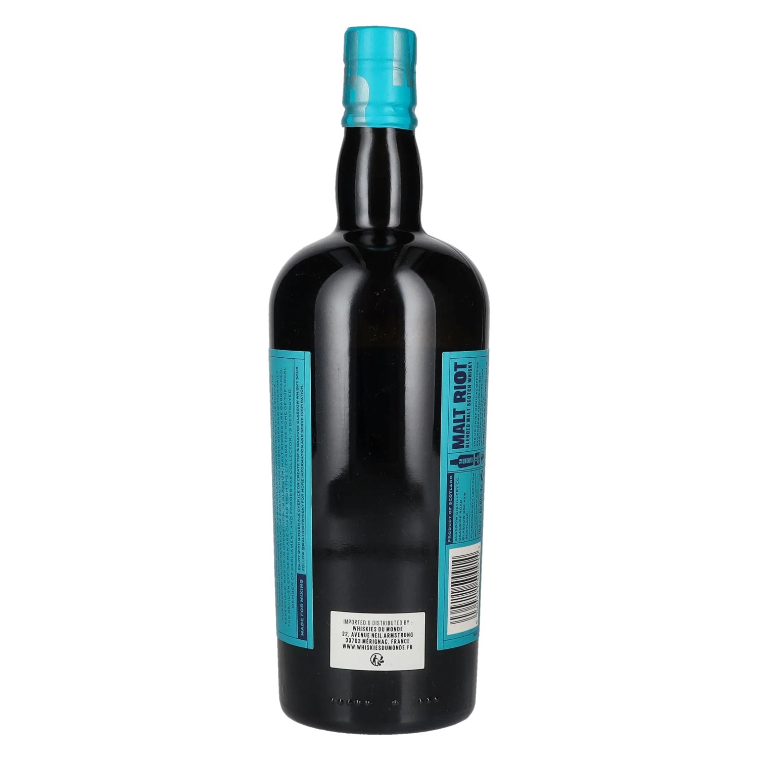 Glasgow MALT RIOT Blended Malt Scotch Whisky 40% Vol. 0.7l