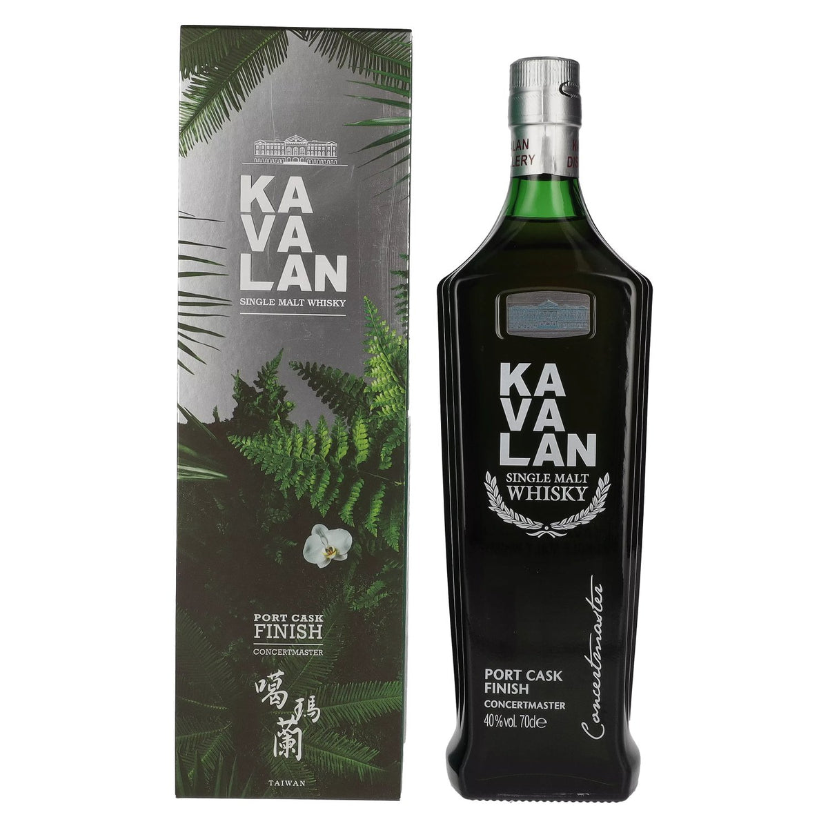 Kavalan CONCERTMASTER Port Cask Finish Festive Edition Single Malt Whisky 40% Vol. 0.7L in gift box