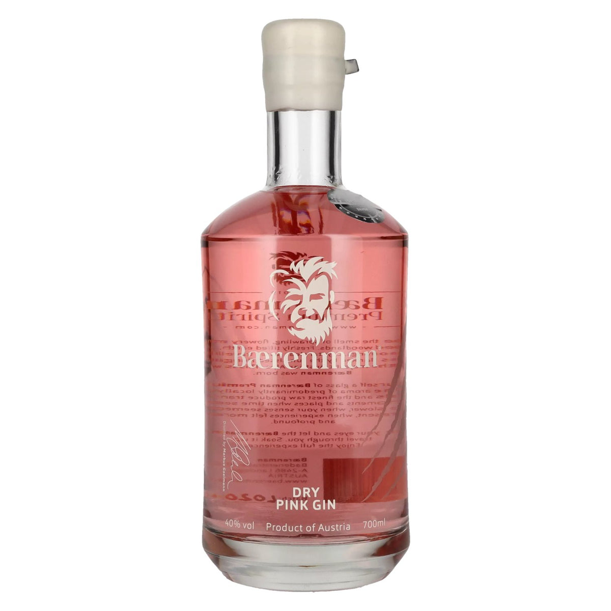 Baerenman Dry Pink Gin 40% vol. 0.7l