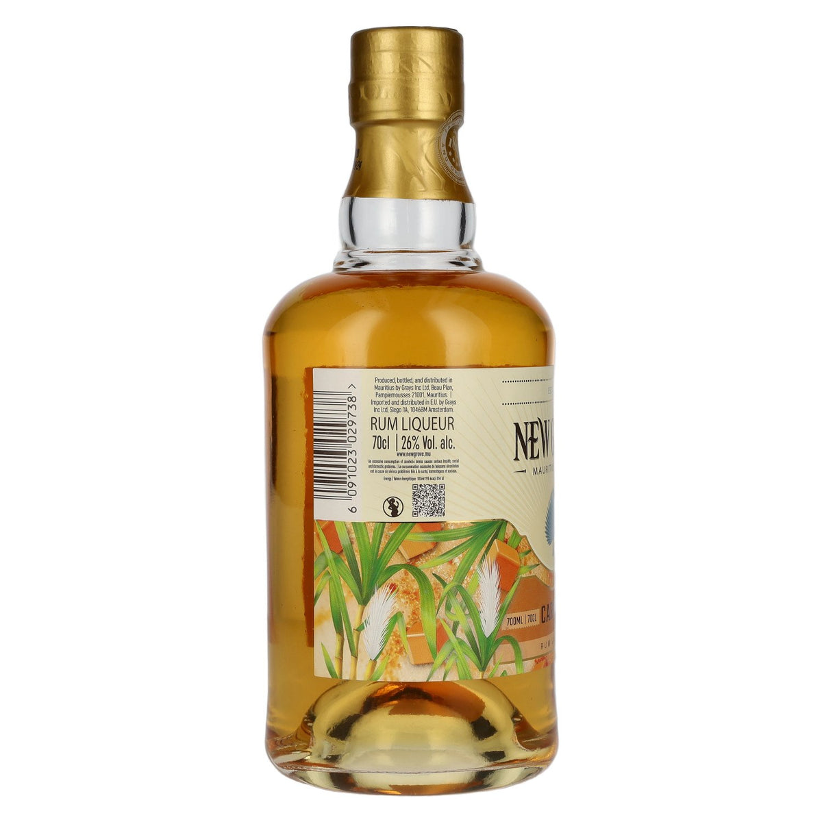New Grove Caramel Liqueur from Mauritius 26% ABV 0.7l