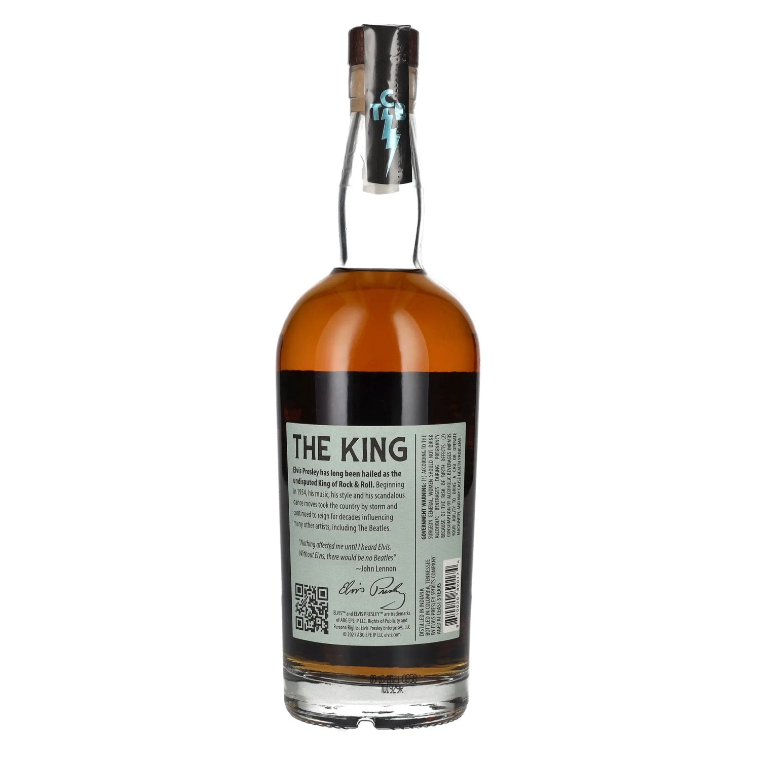 Elvis THE KING Straight RYE Whiskey 45% Vol. 0,7l