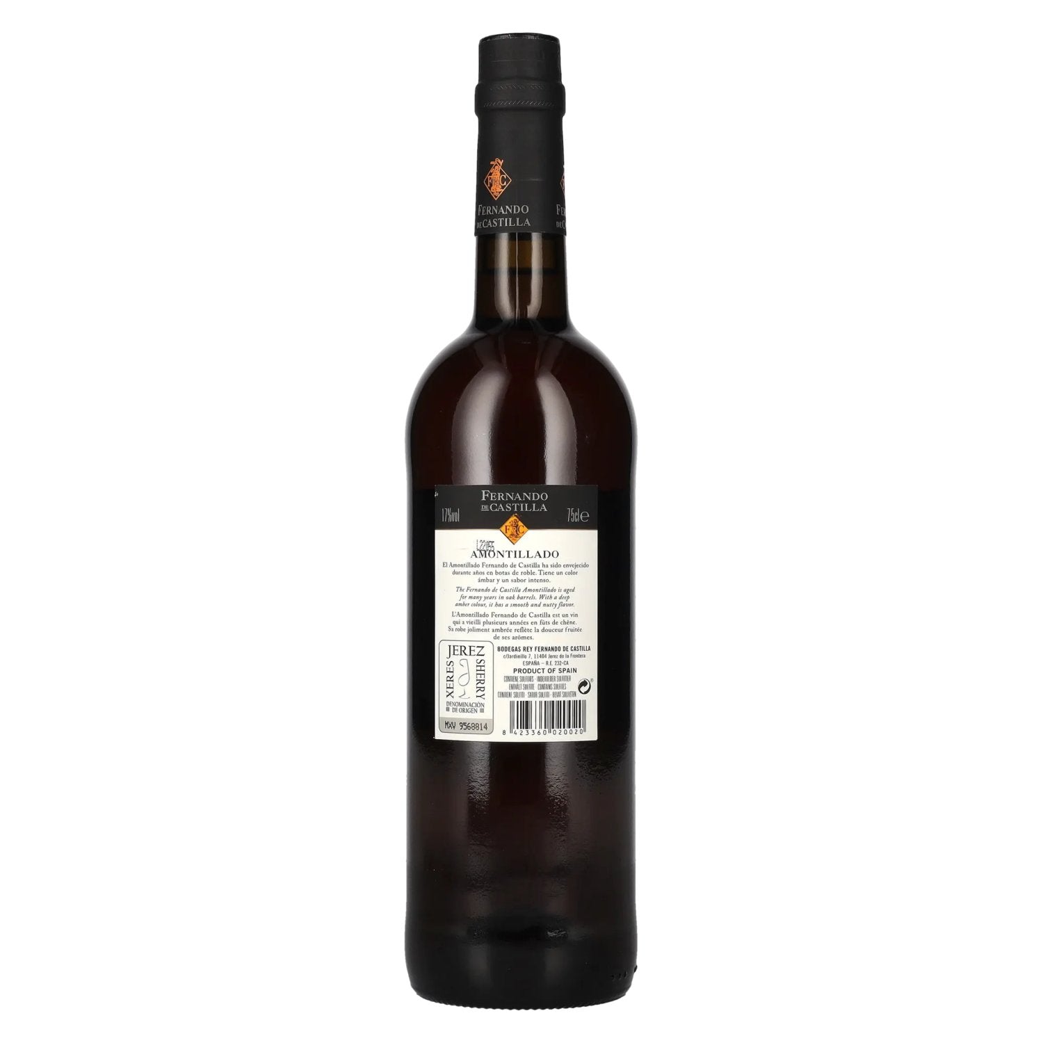 Fernando de Castilla Sherry Amontillado 17% Vol. 0,75l