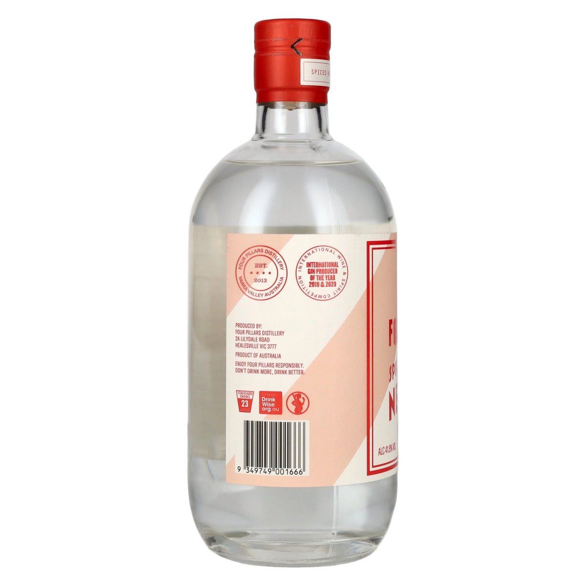 Four Pillars SPICED NEGRONI Gin 41.8% ABV 0.7l