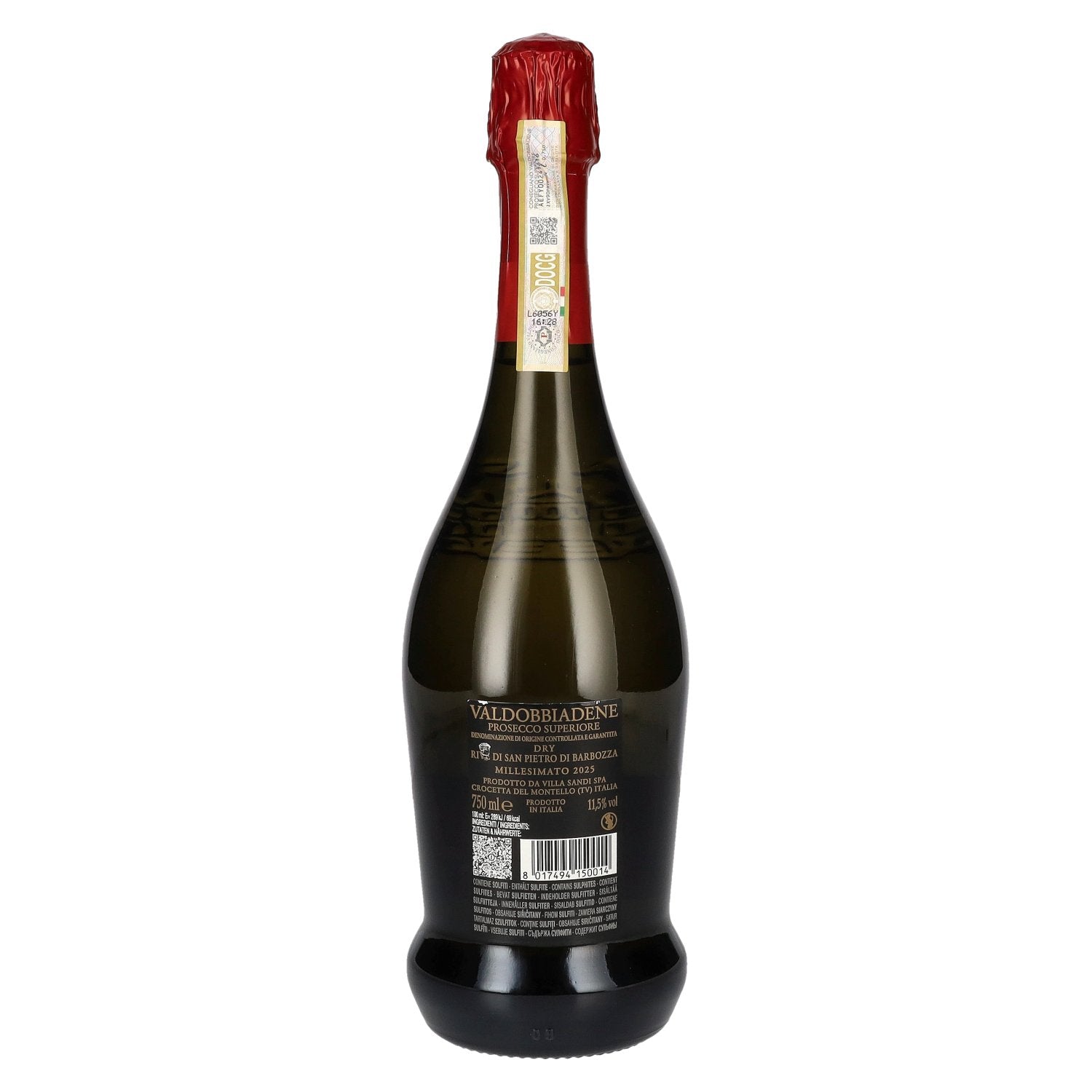 Villa Sandi Rive di San Pietro Valdobbiadene Prosecco Superiore Millesimato DOCG 2025 11.5% Vol. 0.75l