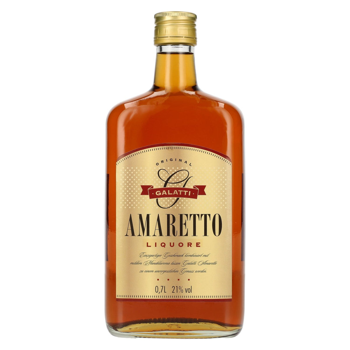 Galatti Amaretto Liqueur 21% ABV 0.7l