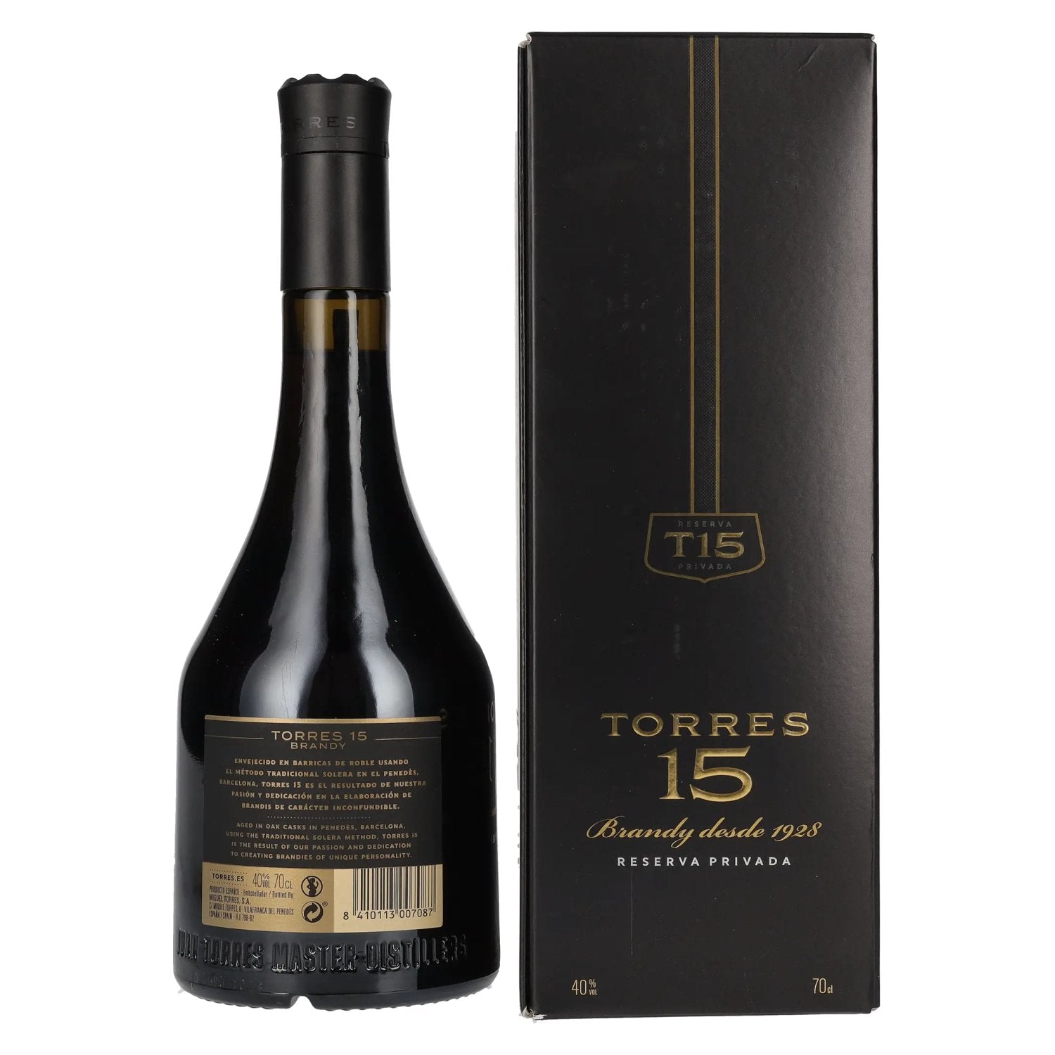 Torres 15 RESERVA PRIVADA Brandy 40% Vol. 0.7l in gift box