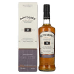 Bowmore 9 Years Old Islay Single Malt Scotch Whisky 40% ABV 0.7l in a gift box