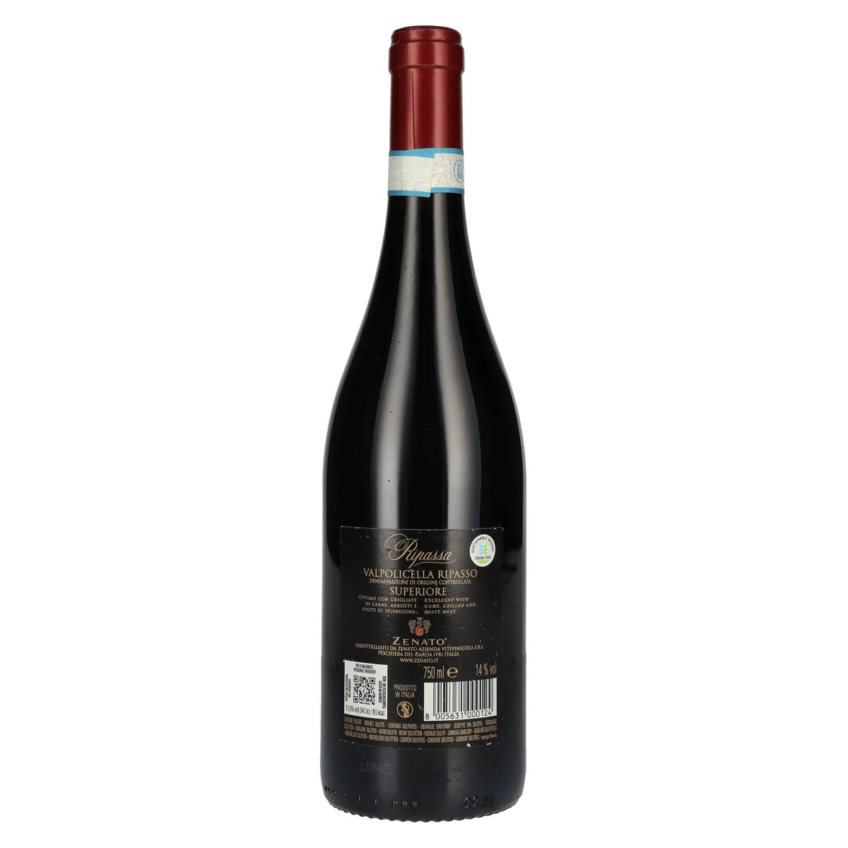 Zenato Ripassa Valpolicella Ripasso Superiore DOC 2020 14% ABV 0.75 l