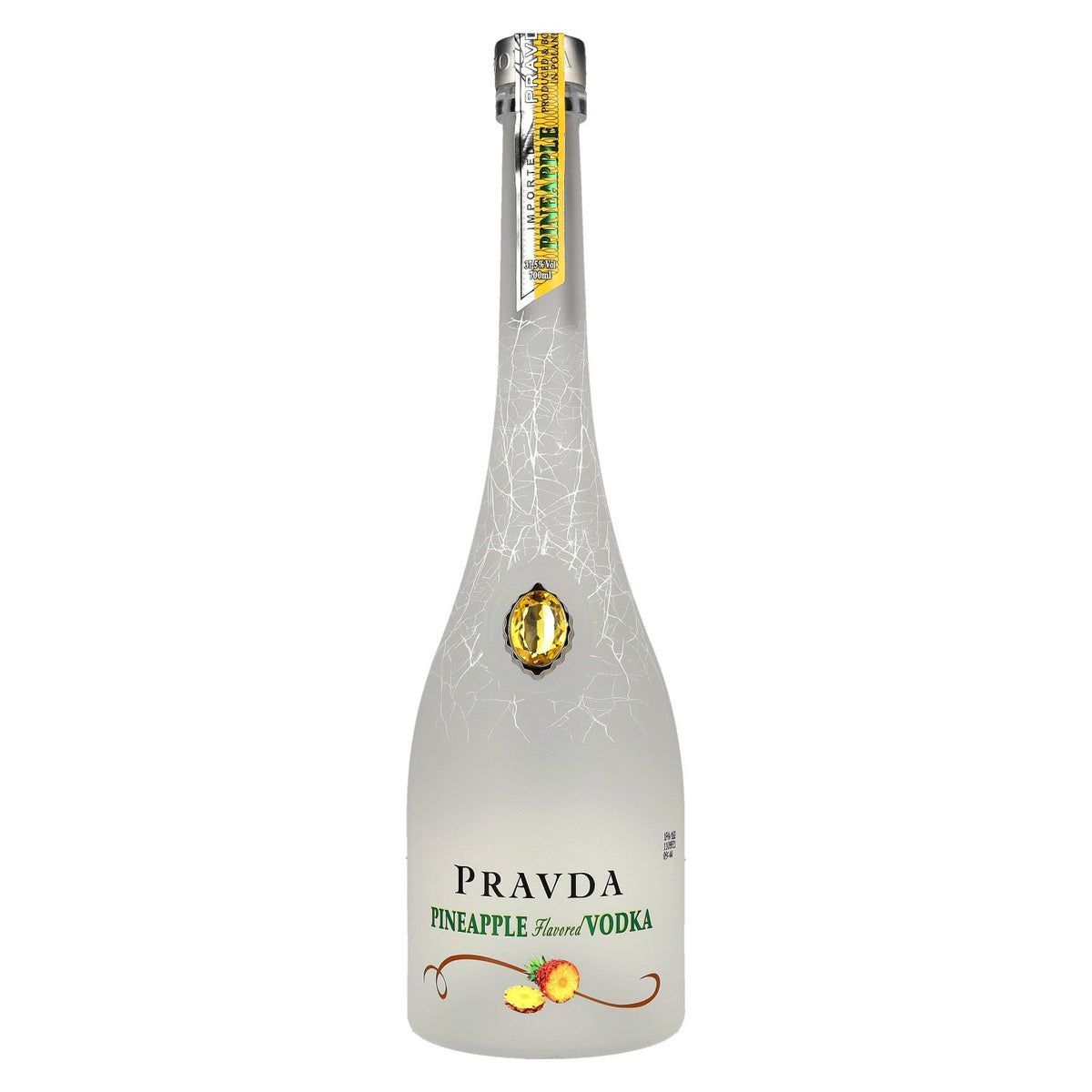 Pravda PINEAPPLE Flavoured Vodka 37.5% ABV 0.7l