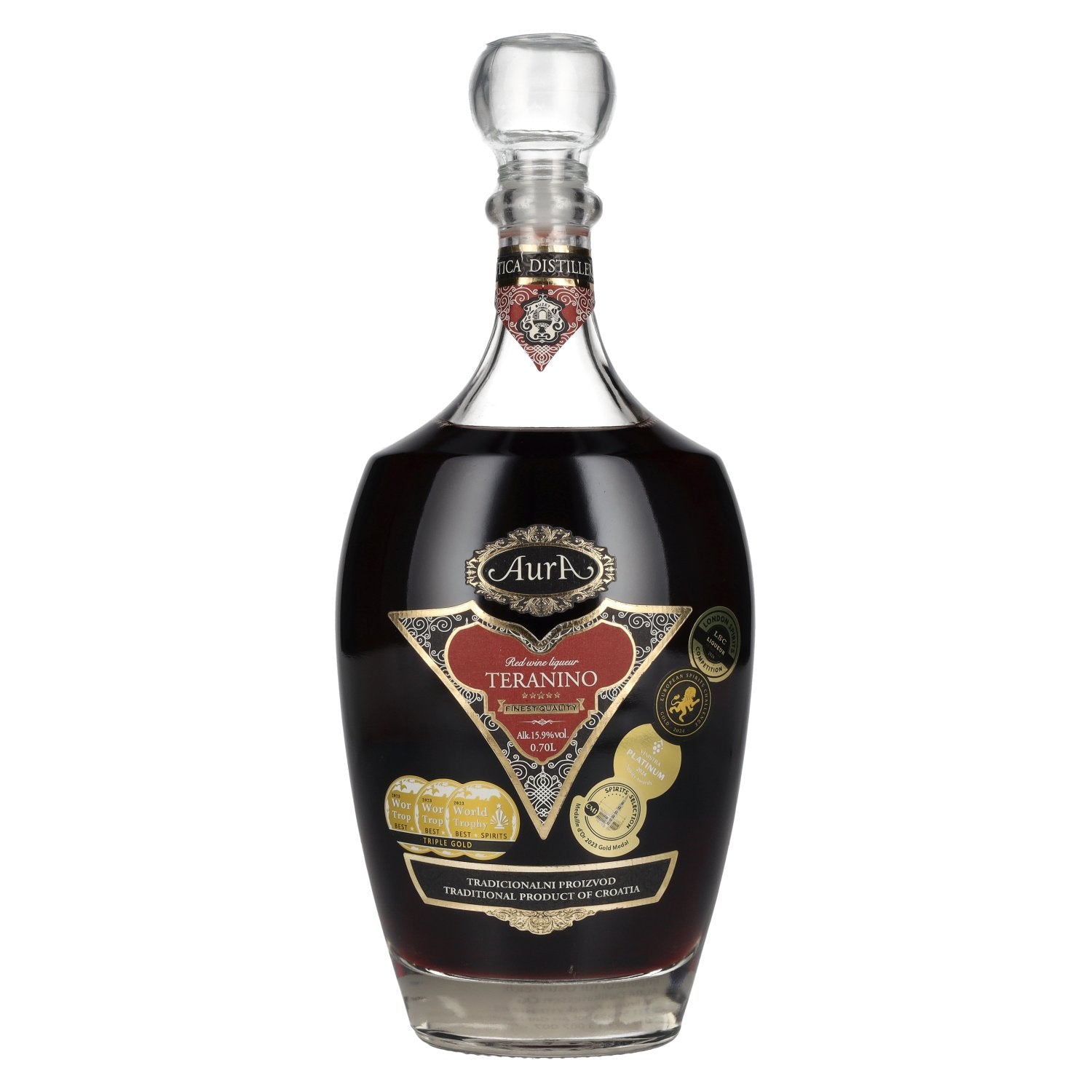 Aura Teranino Red Wine Liqueur 15.9% Vol. 0.7l