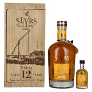 Slyrs 12 Years Old TOKAJER CASK FINISH Bavarian Single Malt Whisky 2013 43% Vol. 0.7l in Wooden Box with 0.05l Miniature