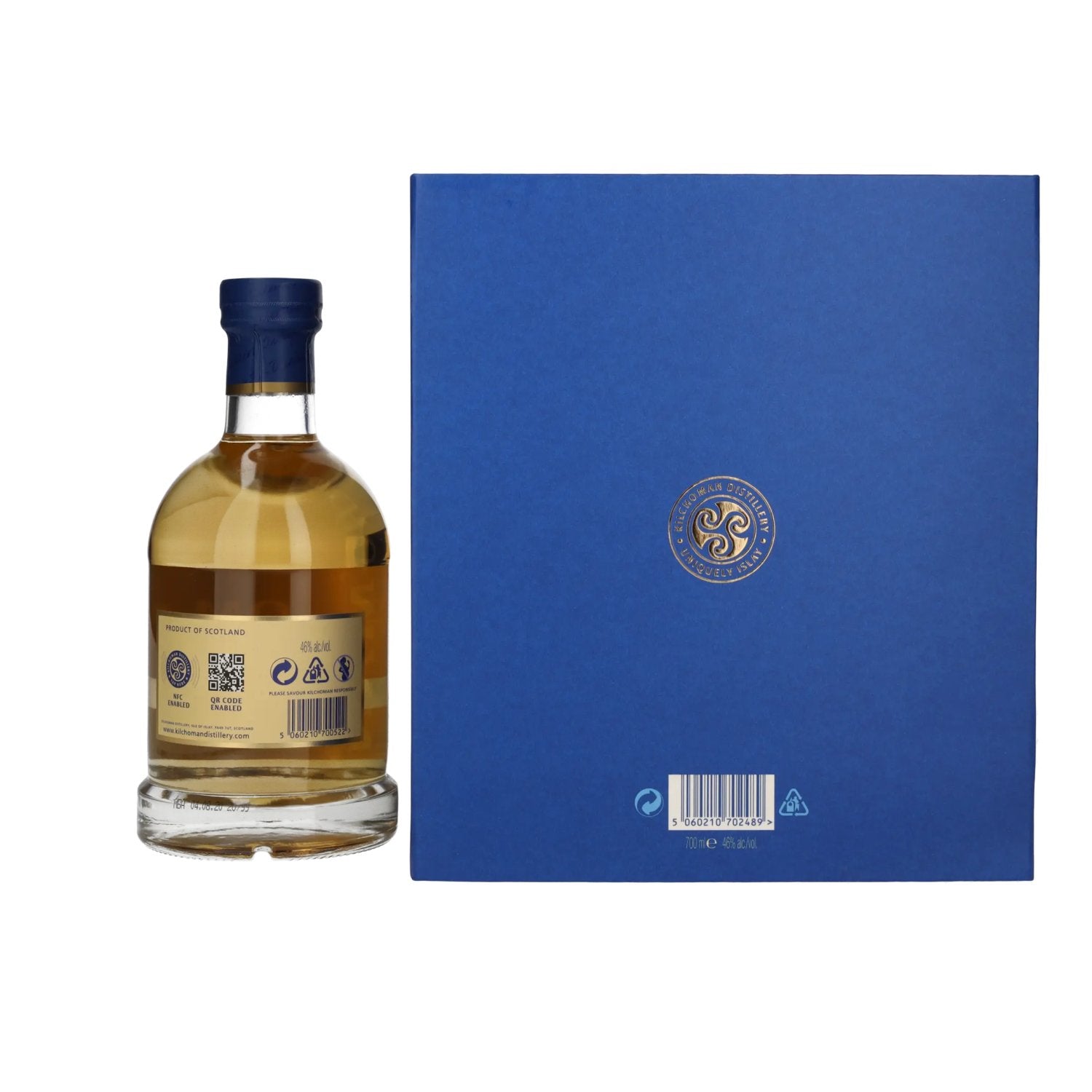 Kilchoman THE MACHIR BAY GIFT PACK 46% Vol. 0,7l in Geschenkbox mit 2 Gläsern