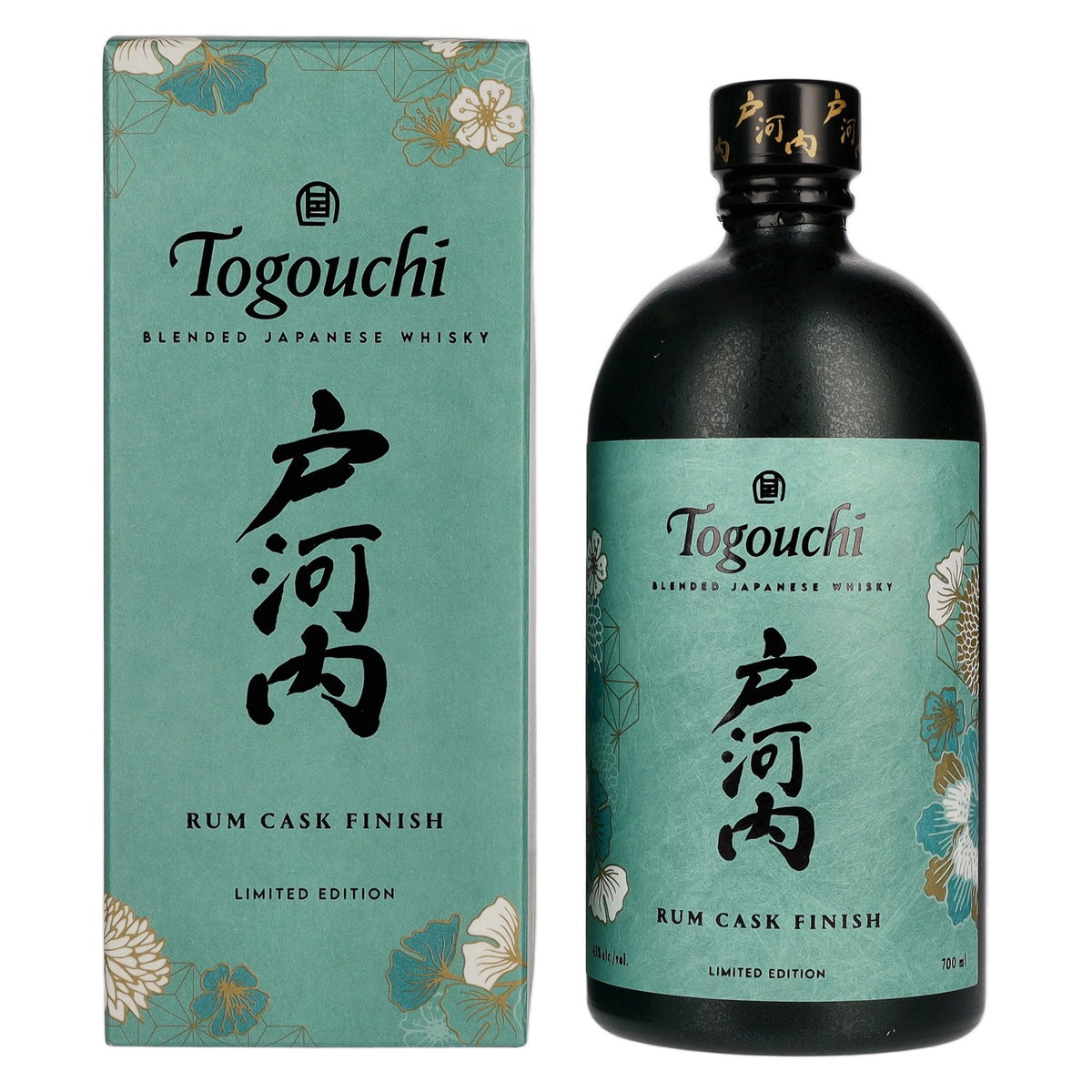 Togouchi Japanese Blended Whisky, Rum Cask Finish, 43% vol., 0.7 l, in a gift box