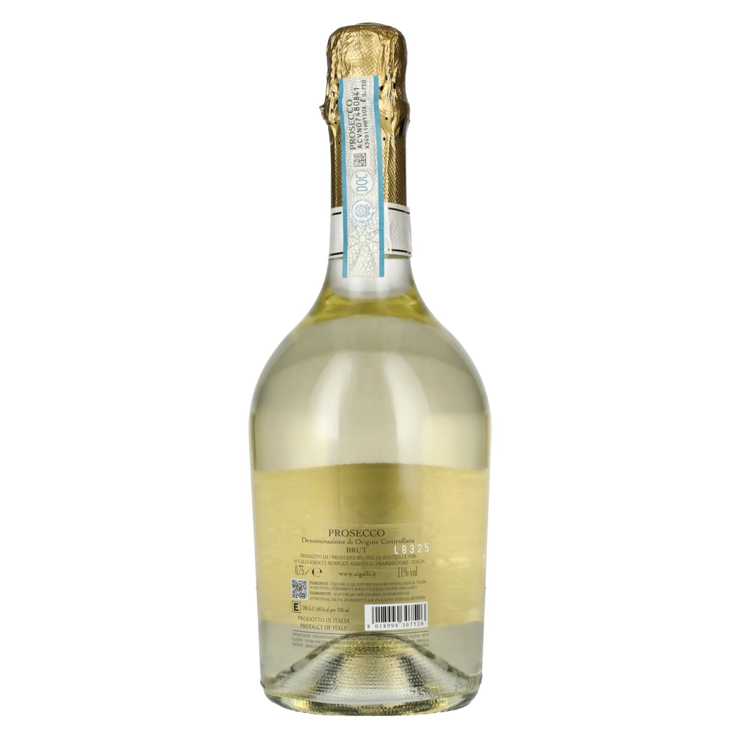 AI GALLI Prosecco Brut DOC 11% Vol. 0,75l